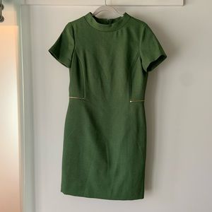 Tahari Arthur S. Levine Green Dress